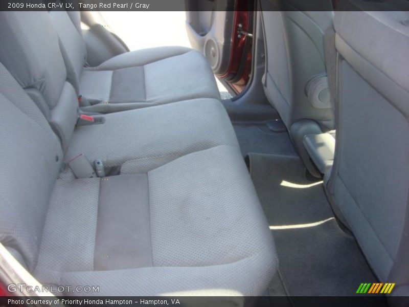 Tango Red Pearl / Gray 2009 Honda CR-V LX