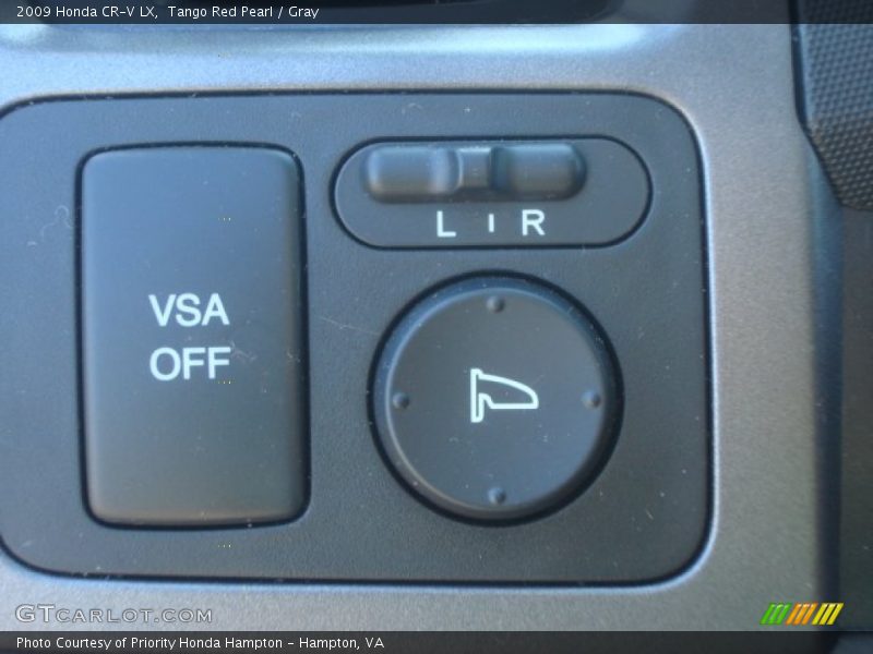 Tango Red Pearl / Gray 2009 Honda CR-V LX