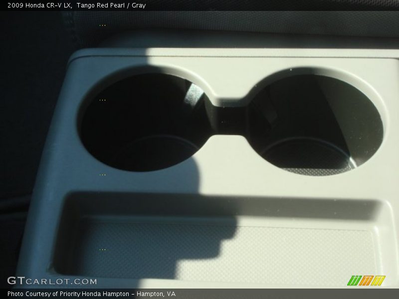 Tango Red Pearl / Gray 2009 Honda CR-V LX