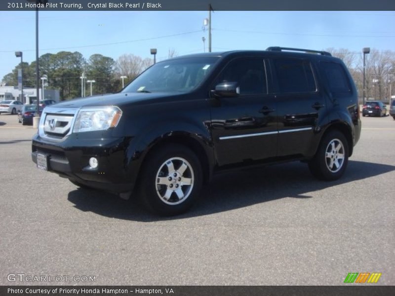 Crystal Black Pearl / Black 2011 Honda Pilot Touring