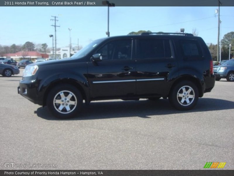 Crystal Black Pearl / Black 2011 Honda Pilot Touring