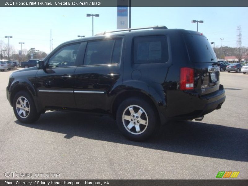 Crystal Black Pearl / Black 2011 Honda Pilot Touring
