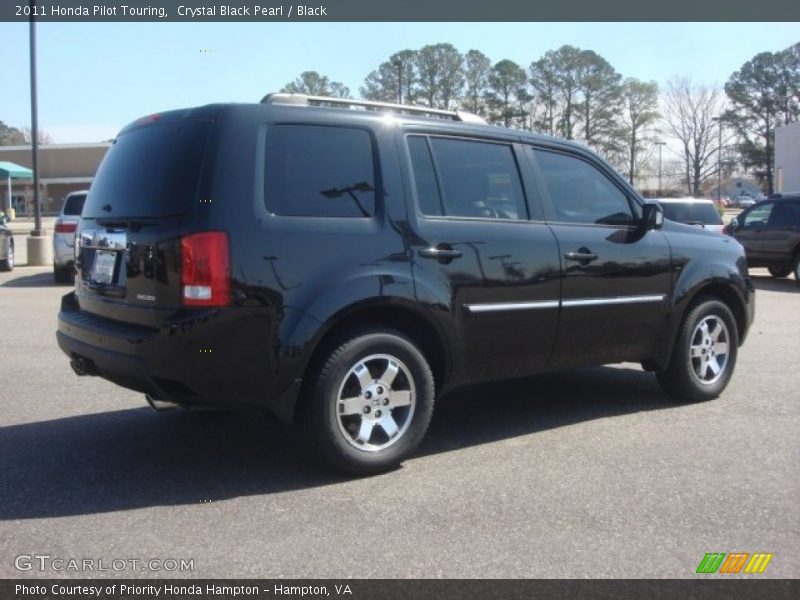 Crystal Black Pearl / Black 2011 Honda Pilot Touring