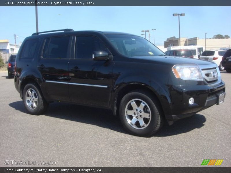 Crystal Black Pearl / Black 2011 Honda Pilot Touring