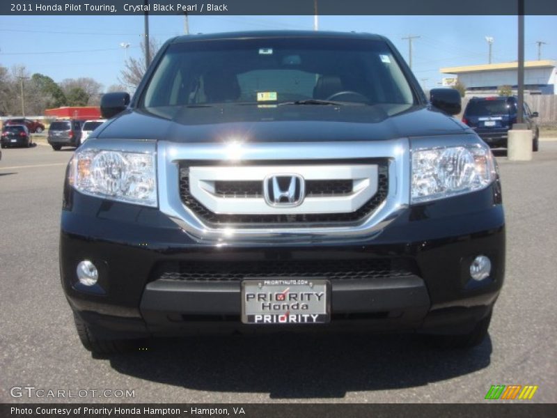 Crystal Black Pearl / Black 2011 Honda Pilot Touring