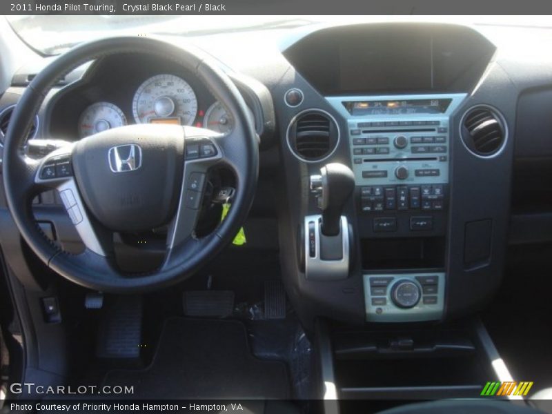 Crystal Black Pearl / Black 2011 Honda Pilot Touring