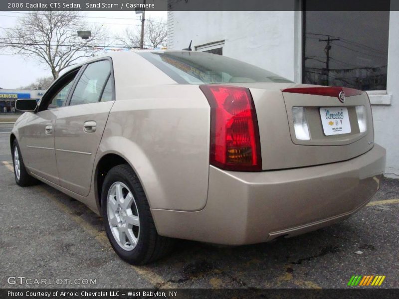 Sand Storm / Cashmere 2006 Cadillac CTS Sedan
