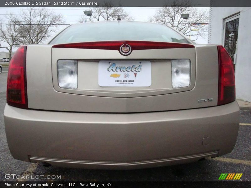 Sand Storm / Cashmere 2006 Cadillac CTS Sedan