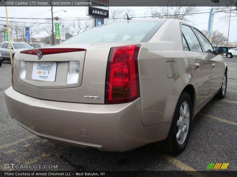 Sand Storm / Cashmere 2006 Cadillac CTS Sedan