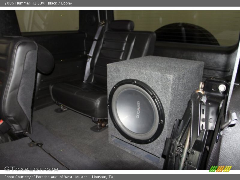 Black / Ebony 2006 Hummer H2 SUV