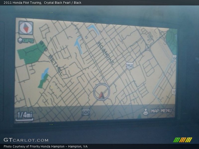 Crystal Black Pearl / Black 2011 Honda Pilot Touring