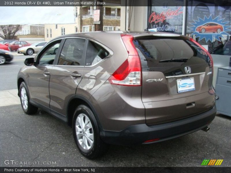 Urban Titanium Metallic / Black 2012 Honda CR-V EX 4WD