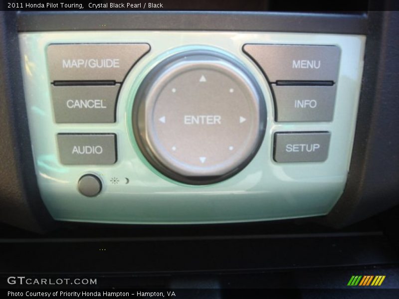Crystal Black Pearl / Black 2011 Honda Pilot Touring