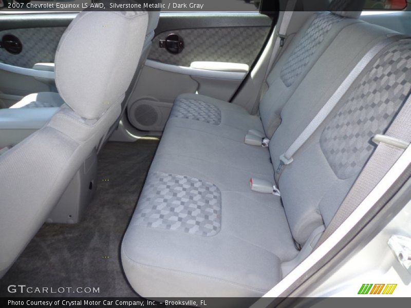 Silverstone Metallic / Dark Gray 2007 Chevrolet Equinox LS AWD