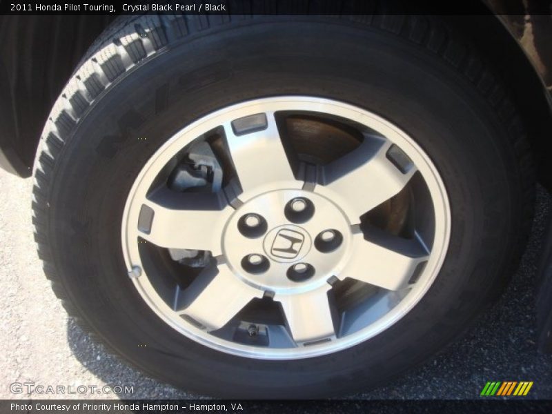Crystal Black Pearl / Black 2011 Honda Pilot Touring