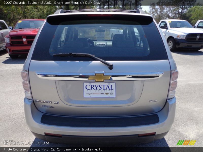 Silverstone Metallic / Dark Gray 2007 Chevrolet Equinox LS AWD