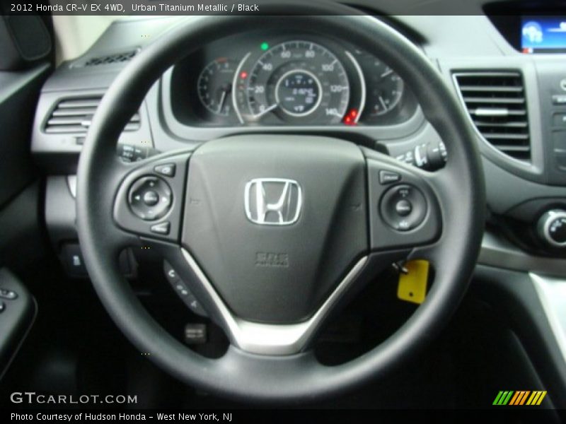Urban Titanium Metallic / Black 2012 Honda CR-V EX 4WD
