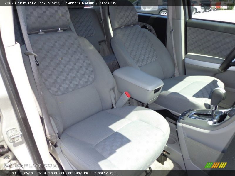 Silverstone Metallic / Dark Gray 2007 Chevrolet Equinox LS AWD