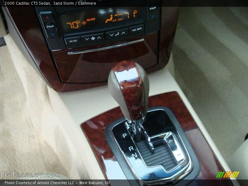 Sand Storm / Cashmere 2006 Cadillac CTS Sedan