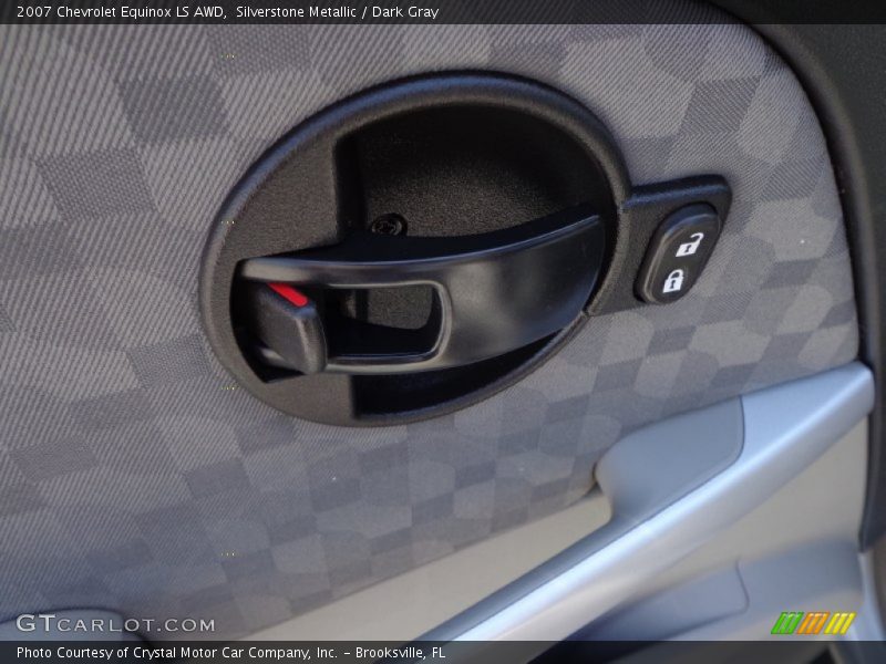 Silverstone Metallic / Dark Gray 2007 Chevrolet Equinox LS AWD