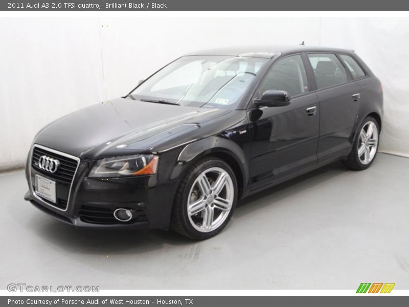 Brilliant Black / Black 2011 Audi A3 2.0 TFSI quattro