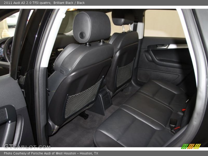 Brilliant Black / Black 2011 Audi A3 2.0 TFSI quattro
