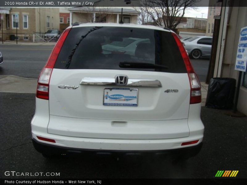 Taffeta White / Gray 2010 Honda CR-V EX AWD