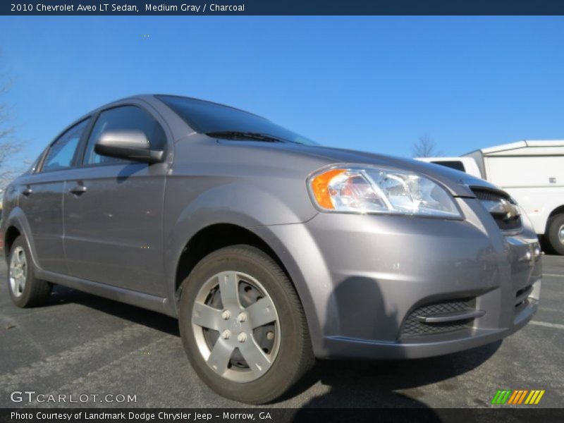 Medium Gray / Charcoal 2010 Chevrolet Aveo LT Sedan