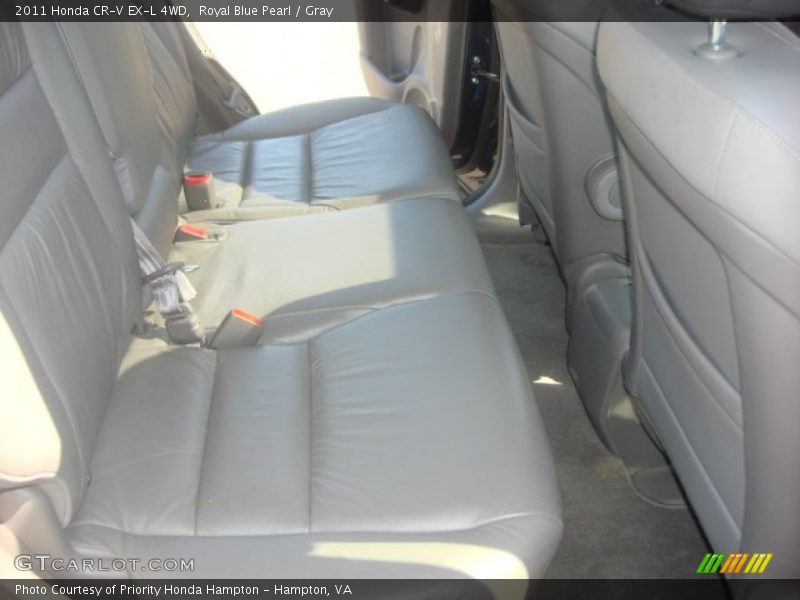Royal Blue Pearl / Gray 2011 Honda CR-V EX-L 4WD