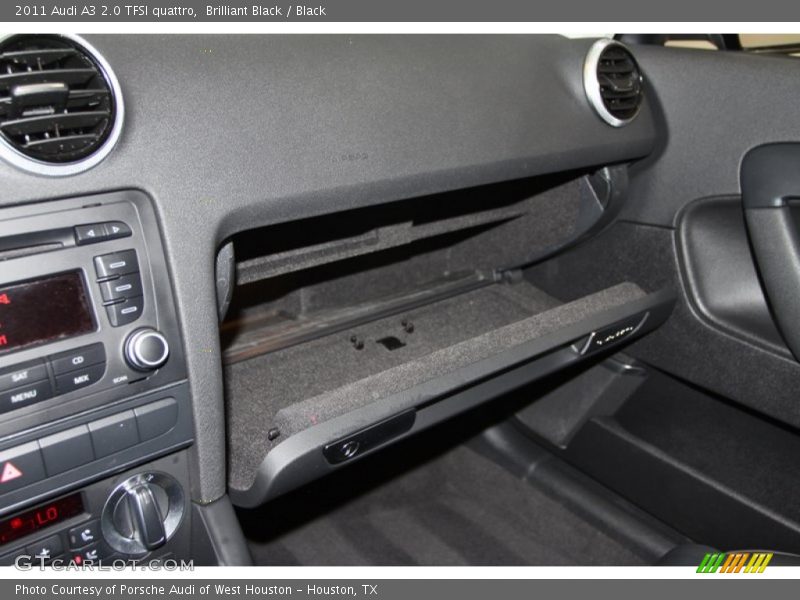Brilliant Black / Black 2011 Audi A3 2.0 TFSI quattro