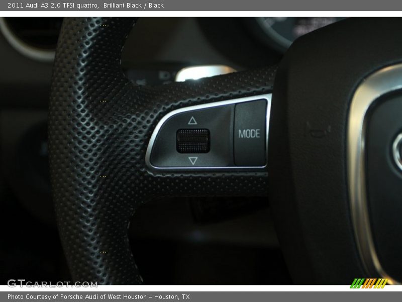 Brilliant Black / Black 2011 Audi A3 2.0 TFSI quattro