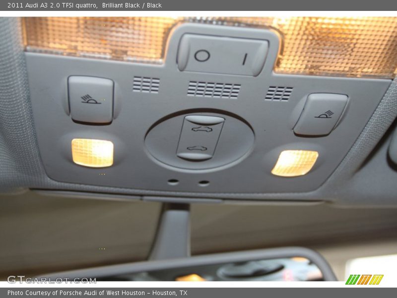 Controls of 2011 A3 2.0 TFSI quattro