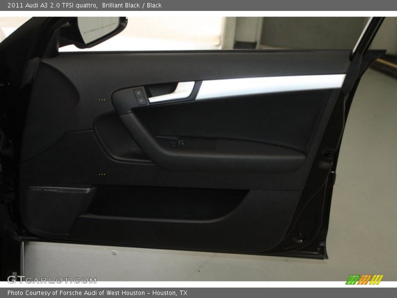 Brilliant Black / Black 2011 Audi A3 2.0 TFSI quattro
