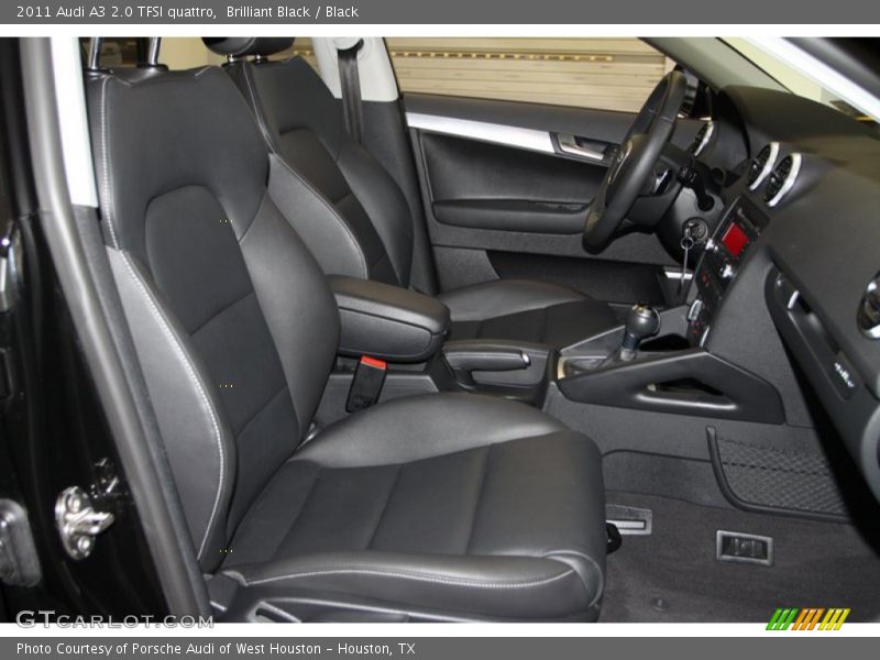 Brilliant Black / Black 2011 Audi A3 2.0 TFSI quattro