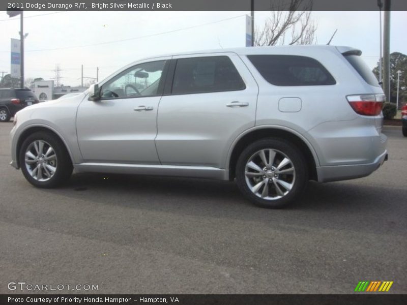 Bright Silver Metallic / Black 2011 Dodge Durango R/T