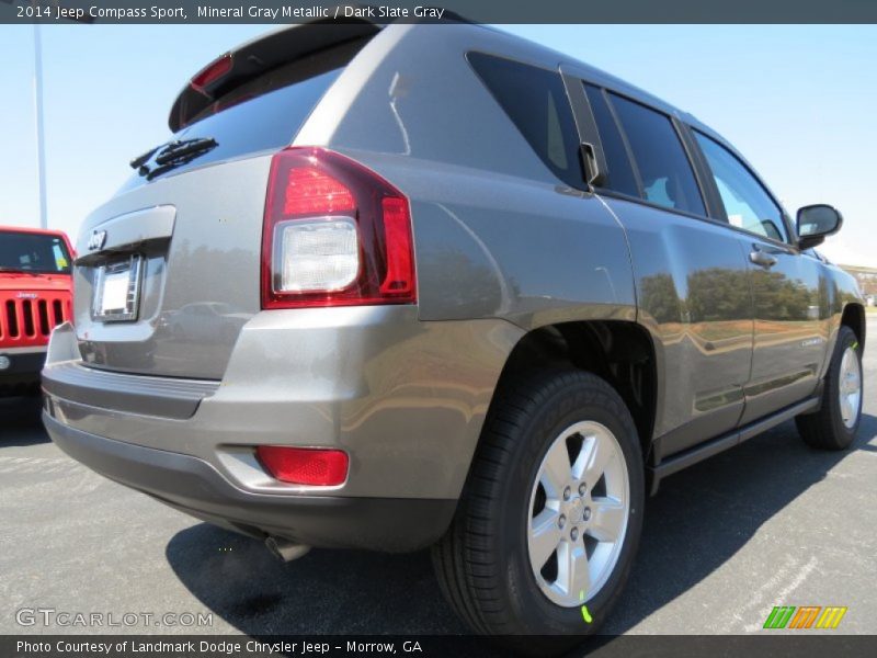 Mineral Gray Metallic / Dark Slate Gray 2014 Jeep Compass Sport