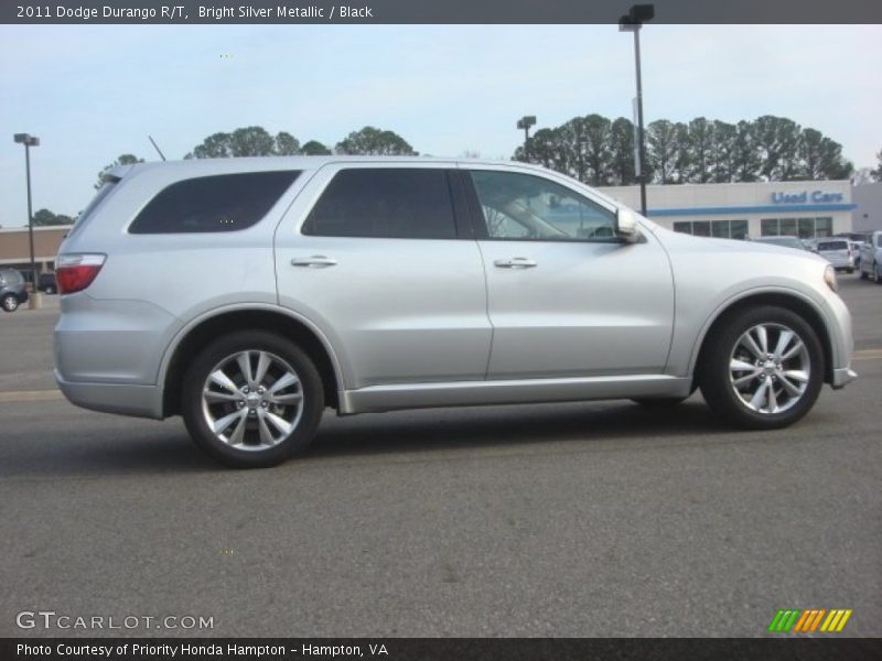 Bright Silver Metallic / Black 2011 Dodge Durango R/T
