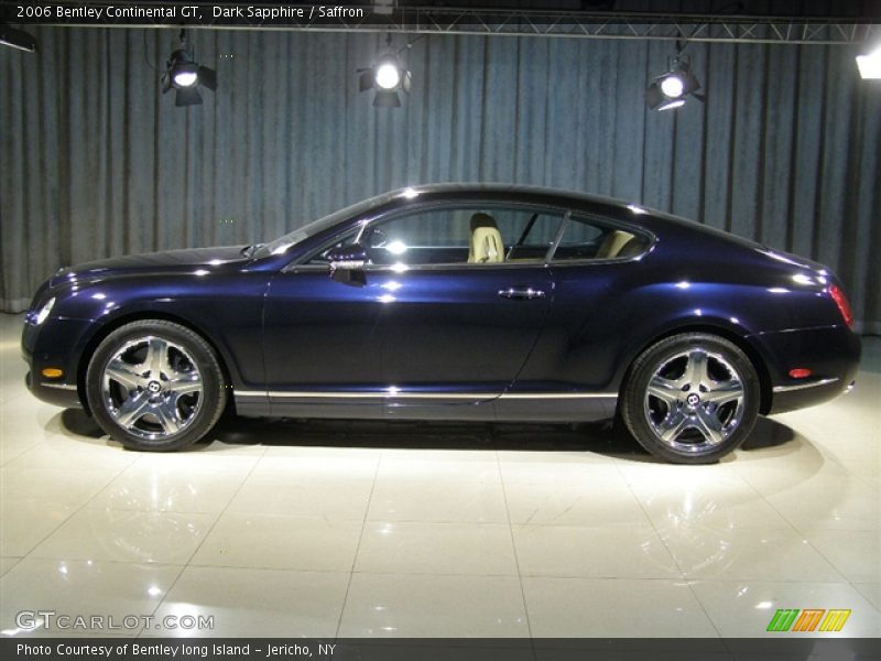 Dark Sapphire / Saffron 2006 Bentley Continental GT