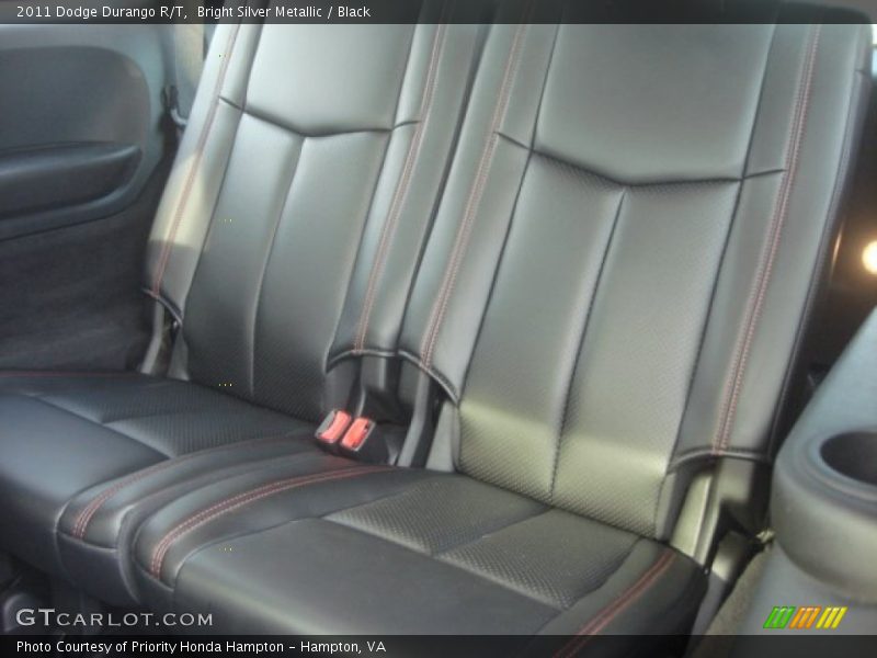 Rear Seat of 2011 Durango R/T
