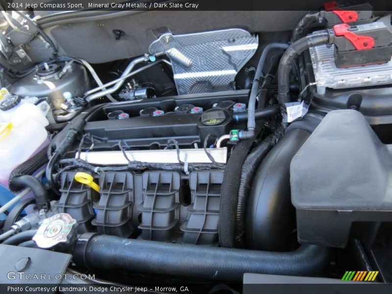 Mineral Gray Metallic / Dark Slate Gray 2014 Jeep Compass Sport