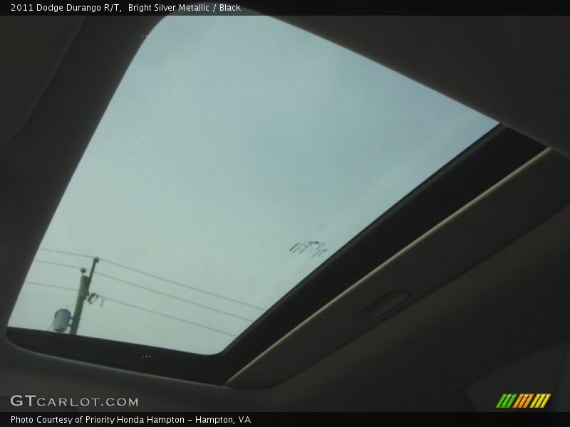 Bright Silver Metallic / Black 2011 Dodge Durango R/T