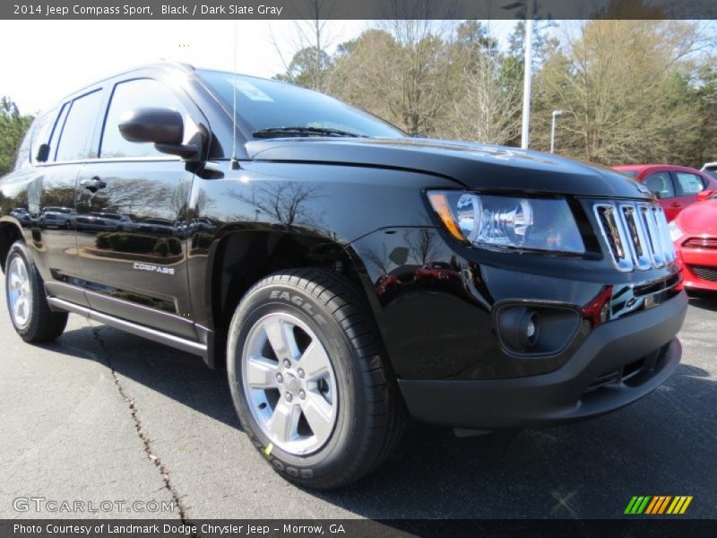 Black / Dark Slate Gray 2014 Jeep Compass Sport