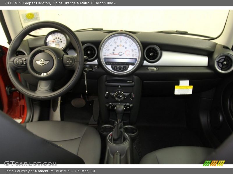 Spice Orange Metallic / Carbon Black 2013 Mini Cooper Hardtop