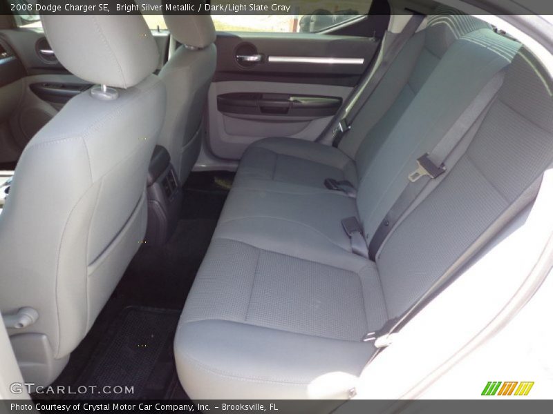 Bright Silver Metallic / Dark/Light Slate Gray 2008 Dodge Charger SE