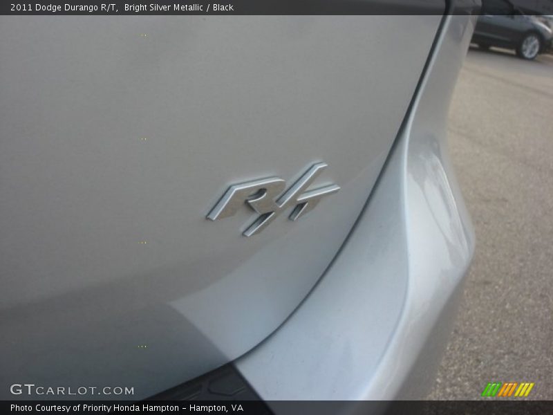 Bright Silver Metallic / Black 2011 Dodge Durango R/T