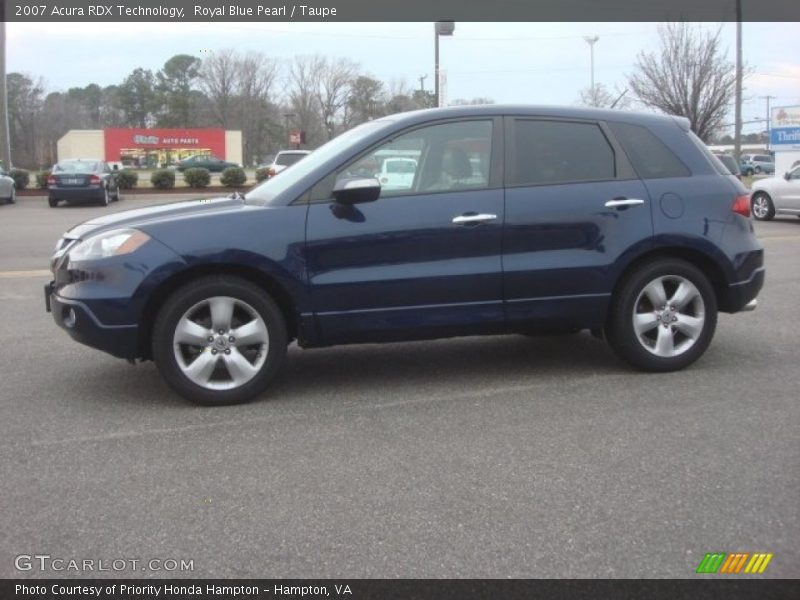  2007 RDX Technology Royal Blue Pearl