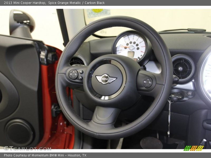 Spice Orange Metallic / Carbon Black 2013 Mini Cooper Hardtop