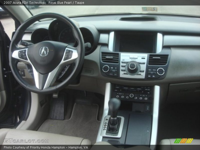 Dashboard of 2007 RDX Technology