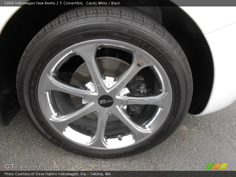 Custom Wheels of 2009 New Beetle 2.5 Convertible