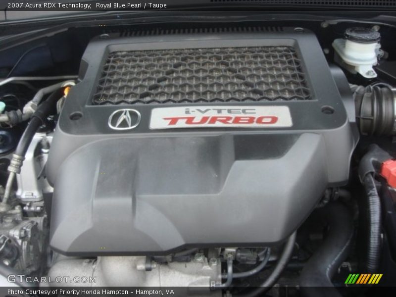  2007 RDX Technology Engine - 2.3 Liter Turbocharged DOHC 16-Valve VVT 4 Cylinder